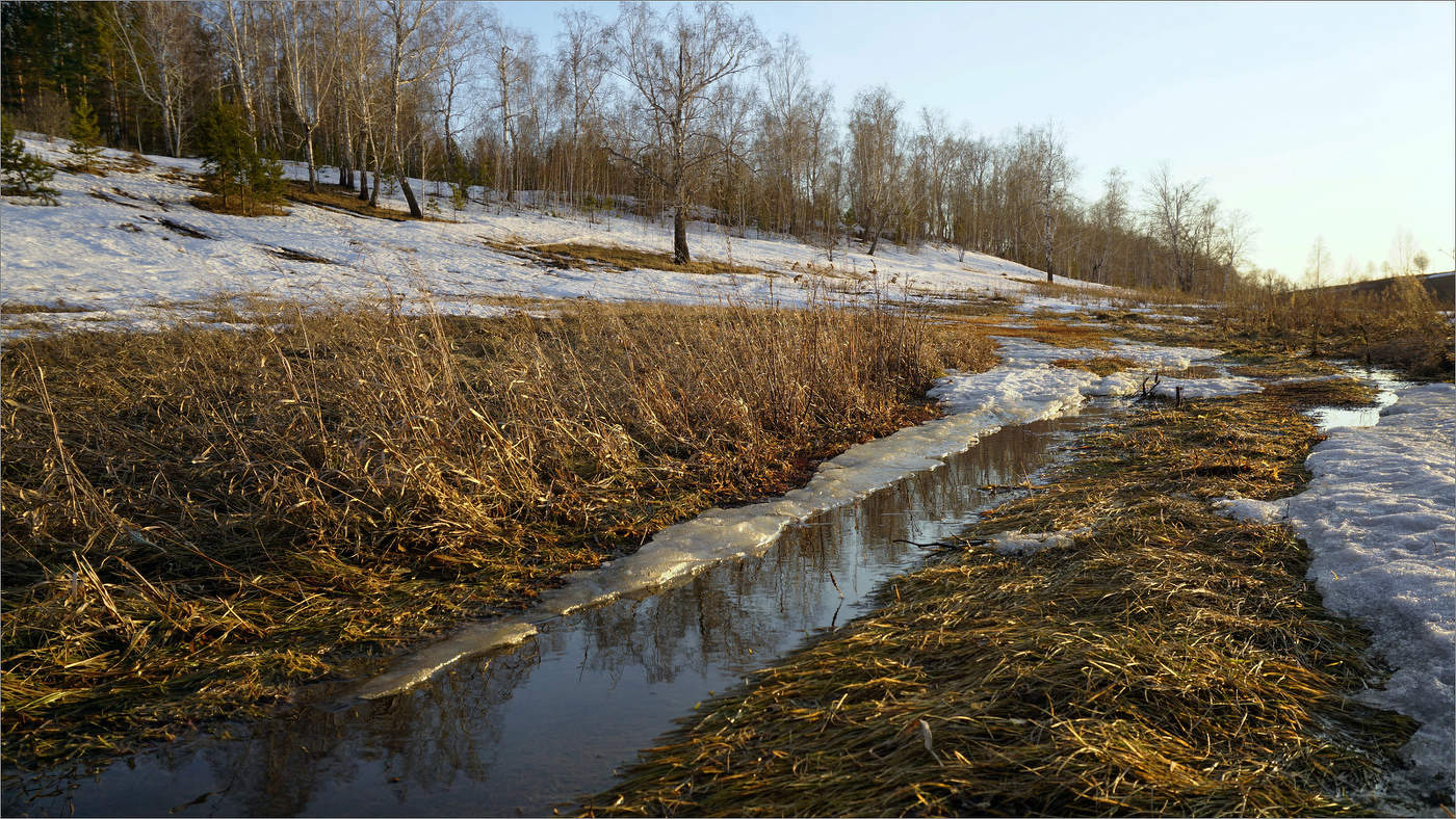 Весна уральская. Апрель