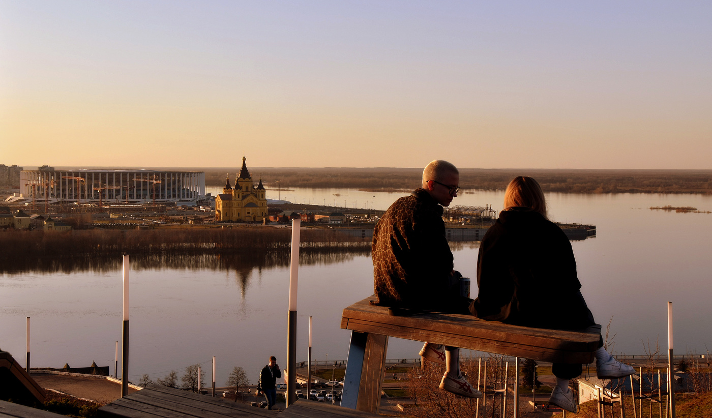 Апрельским вечером