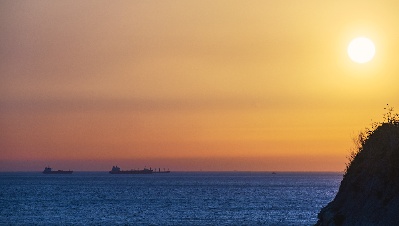 Вечер на рейде