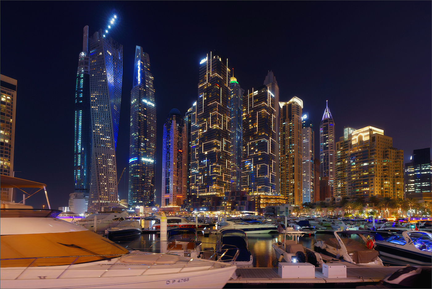 Вечер в Марине...