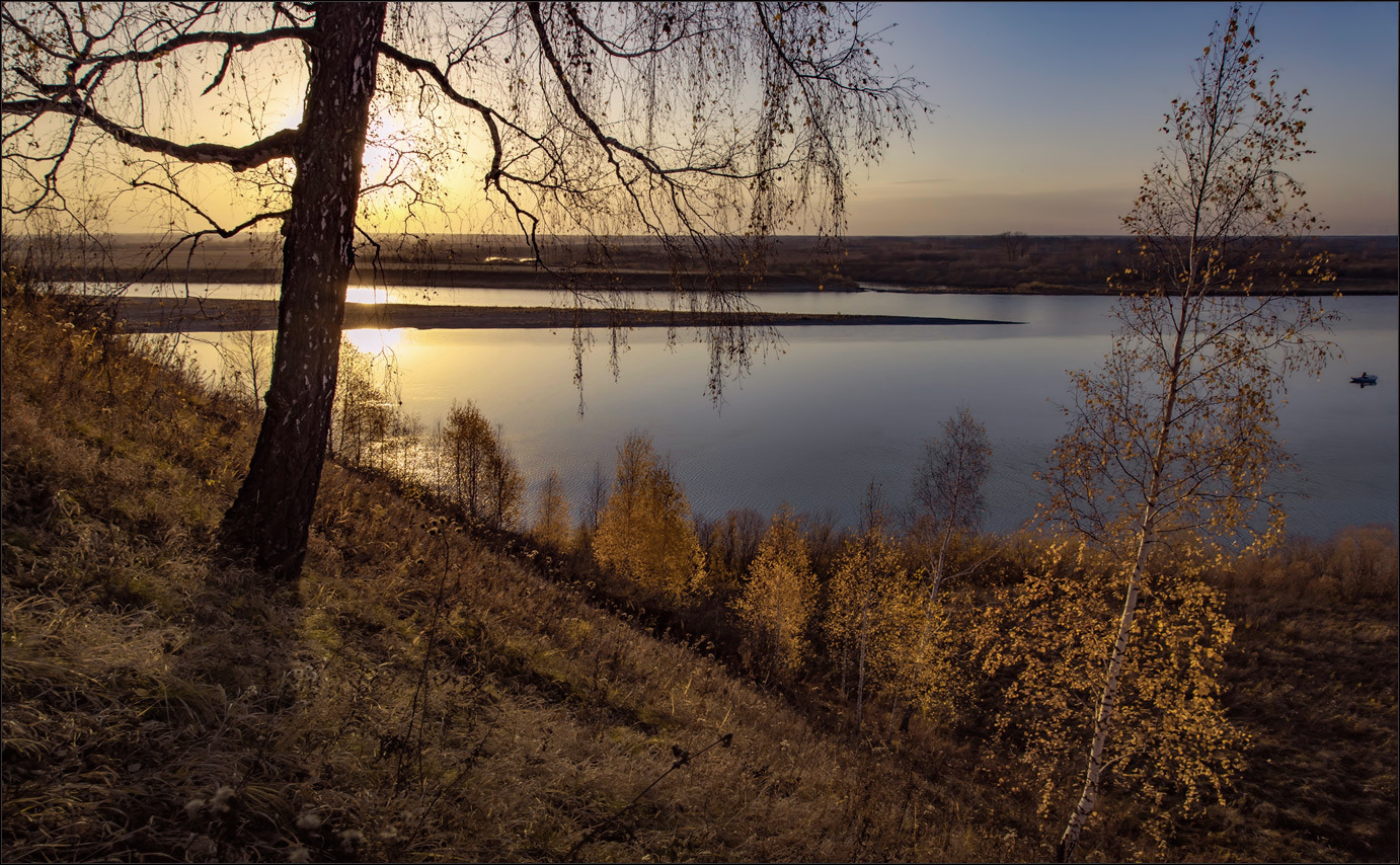 На вечернем склоне