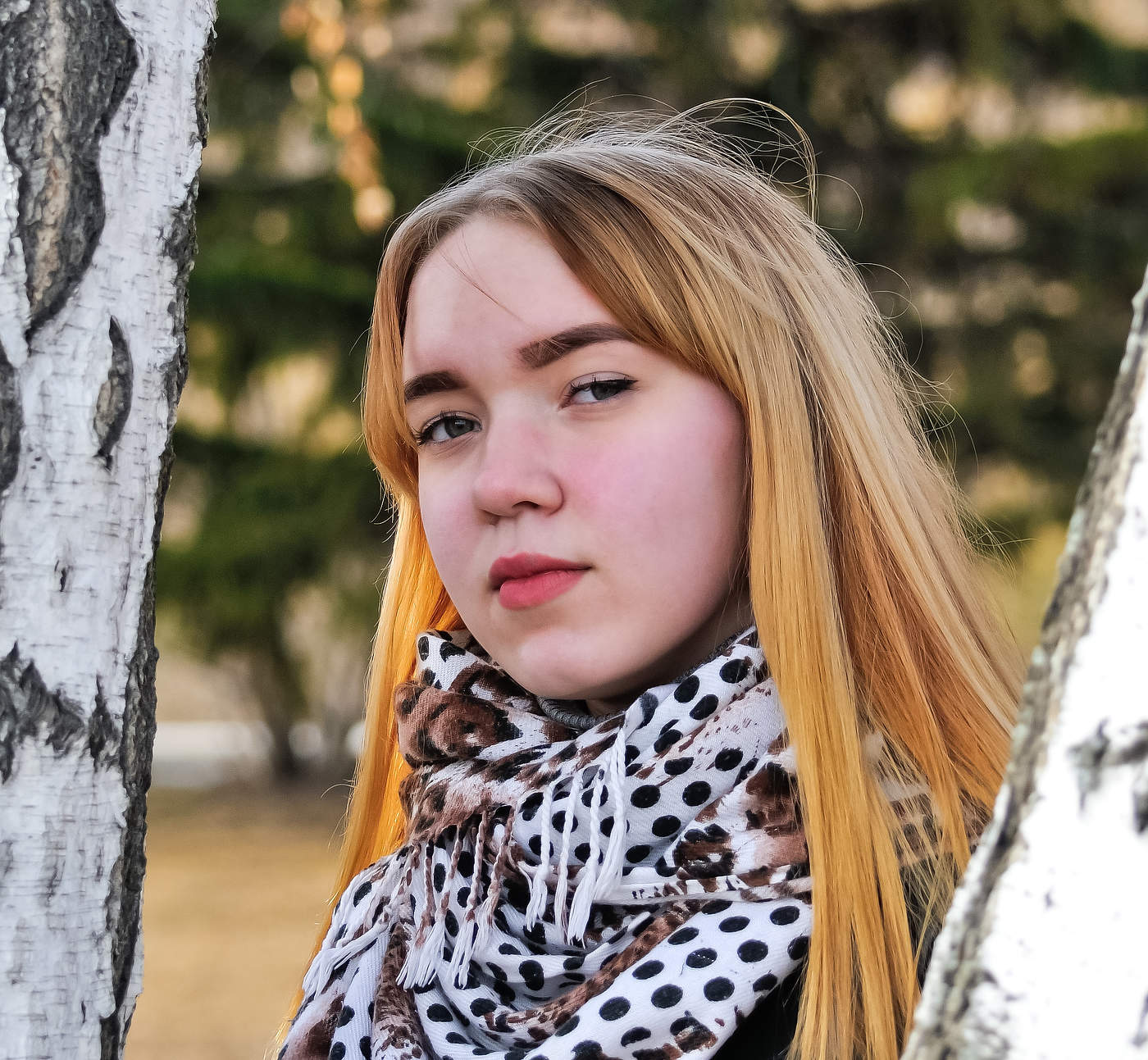 Уличный портрет.