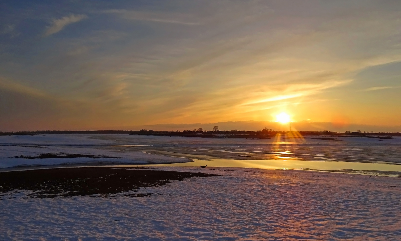 Весенний закат
