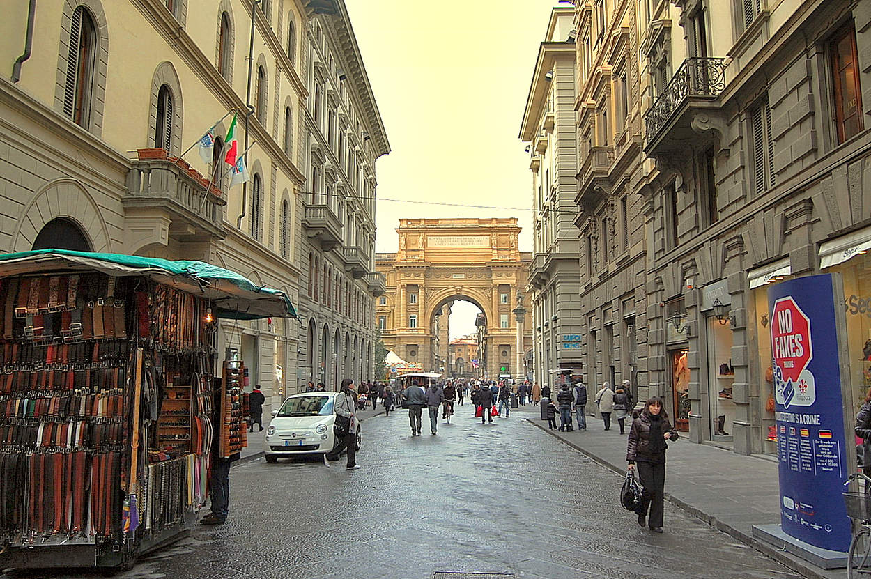 На улицах Флоренции
