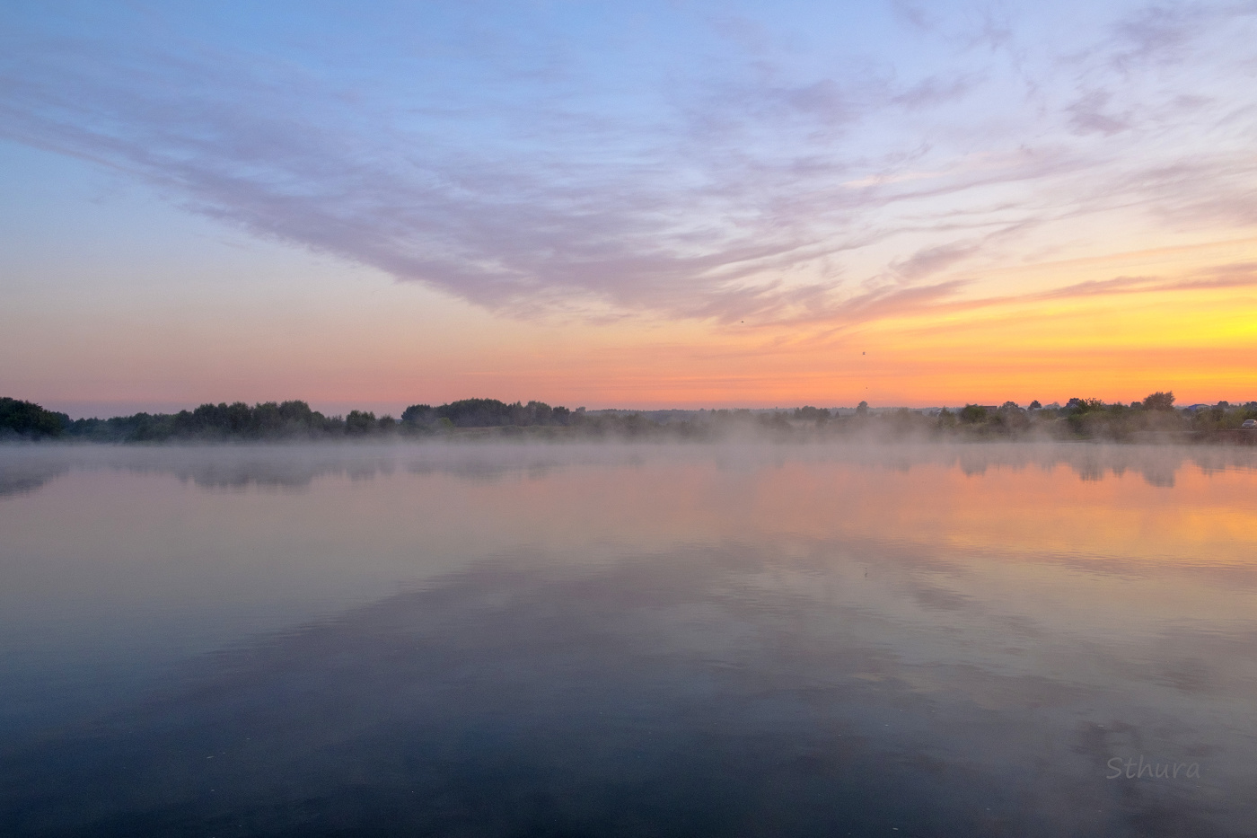 Утренние облака.