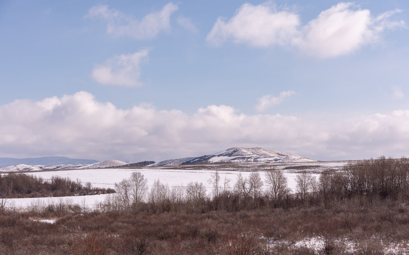 Зима не хочет уходить...