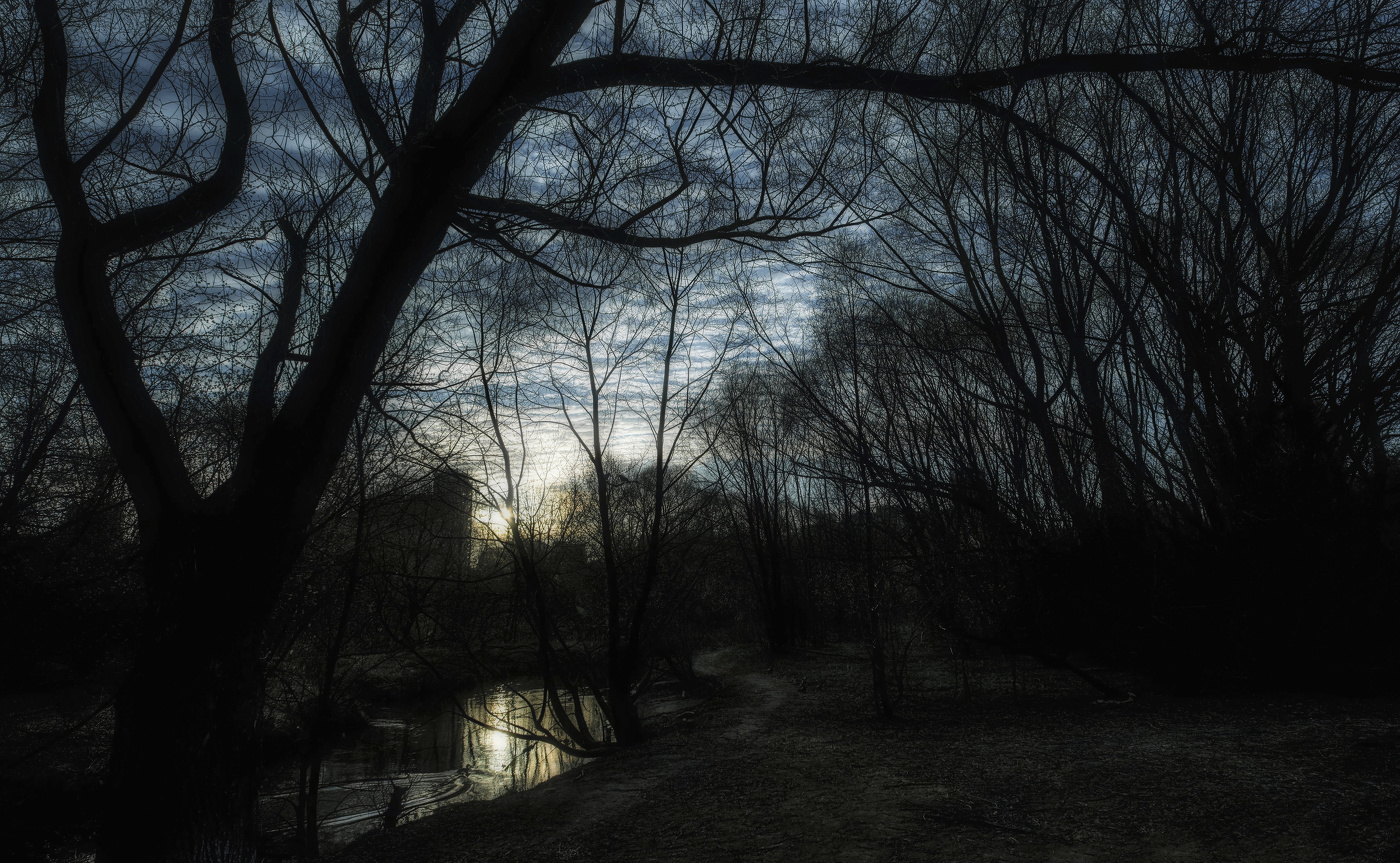 Рассвет над Матвеевским.