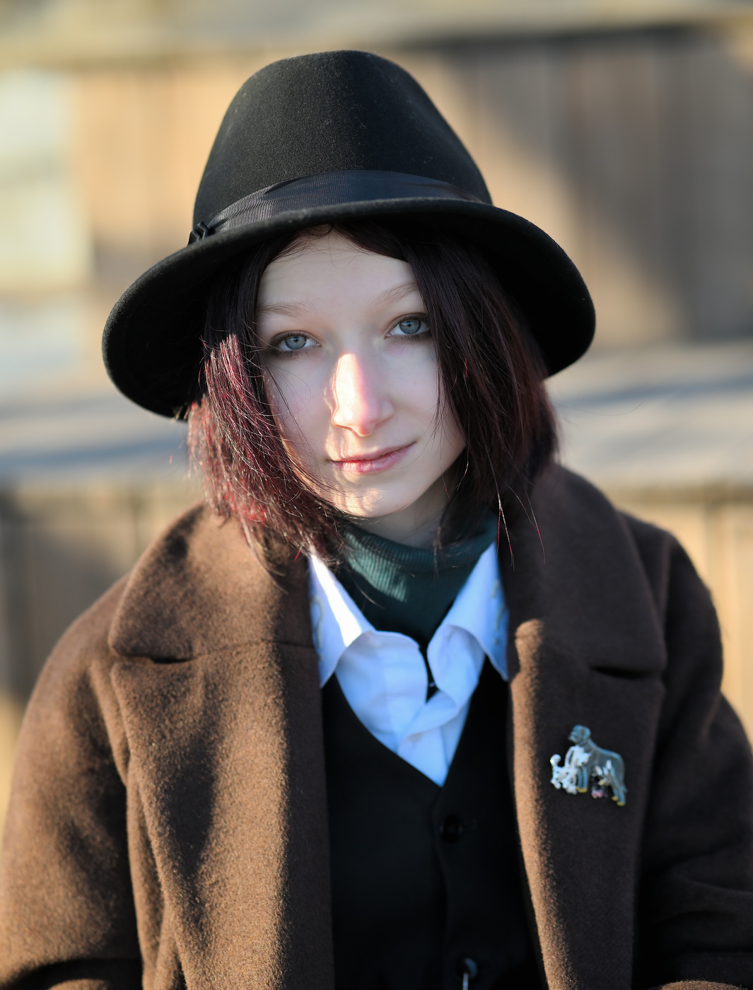 Уличный портрет.