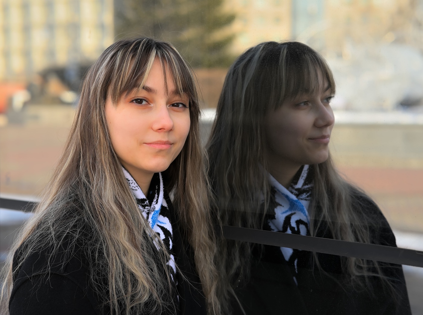 Уличный портрет.