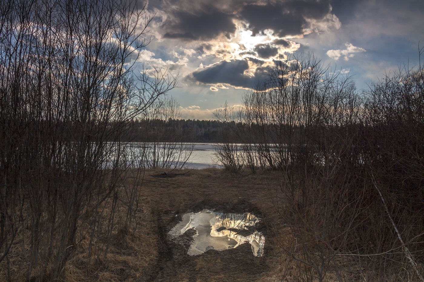 Разбитое зеркальце зимы