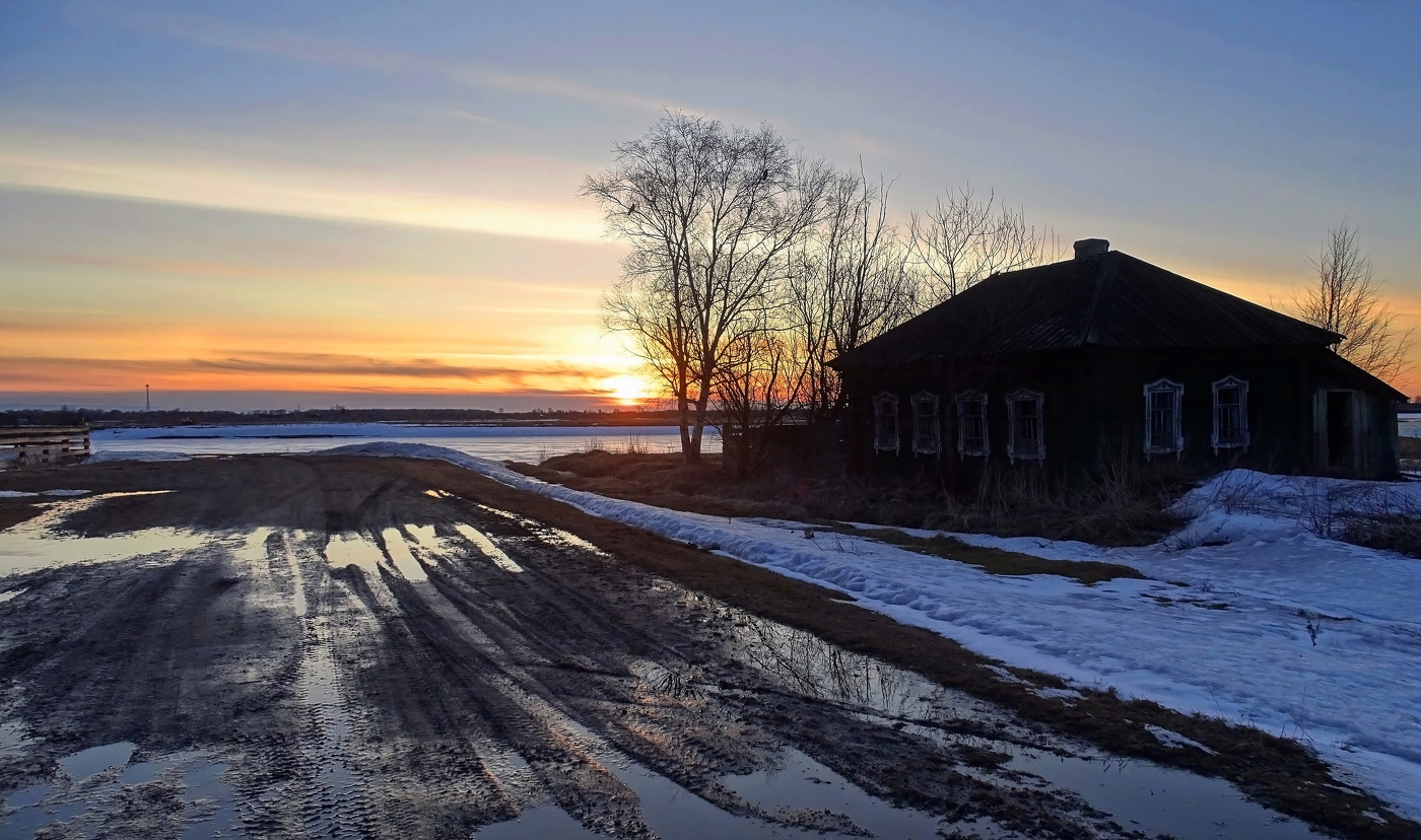 Апрельский закат