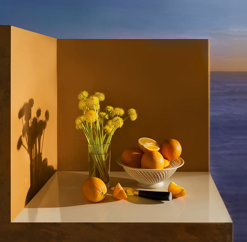 Натюрморт в стиле Дэвида Лигаре