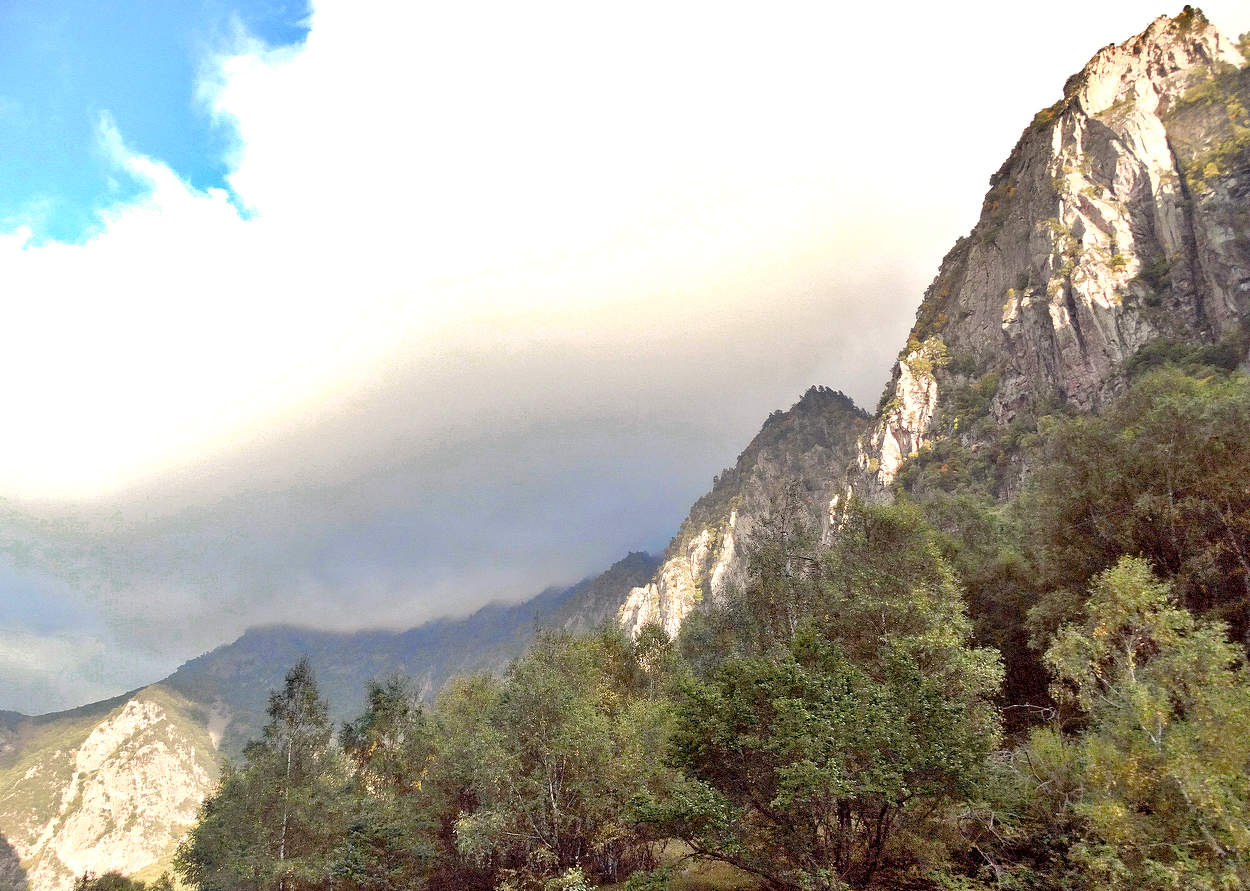 В горах Кавказа