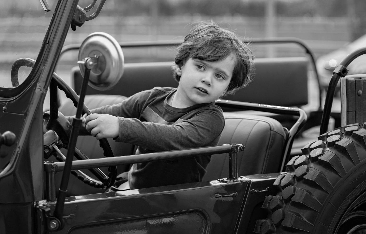 На Уазике деда с ветерком