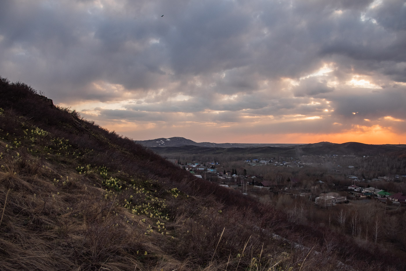 Последний апрельский закат