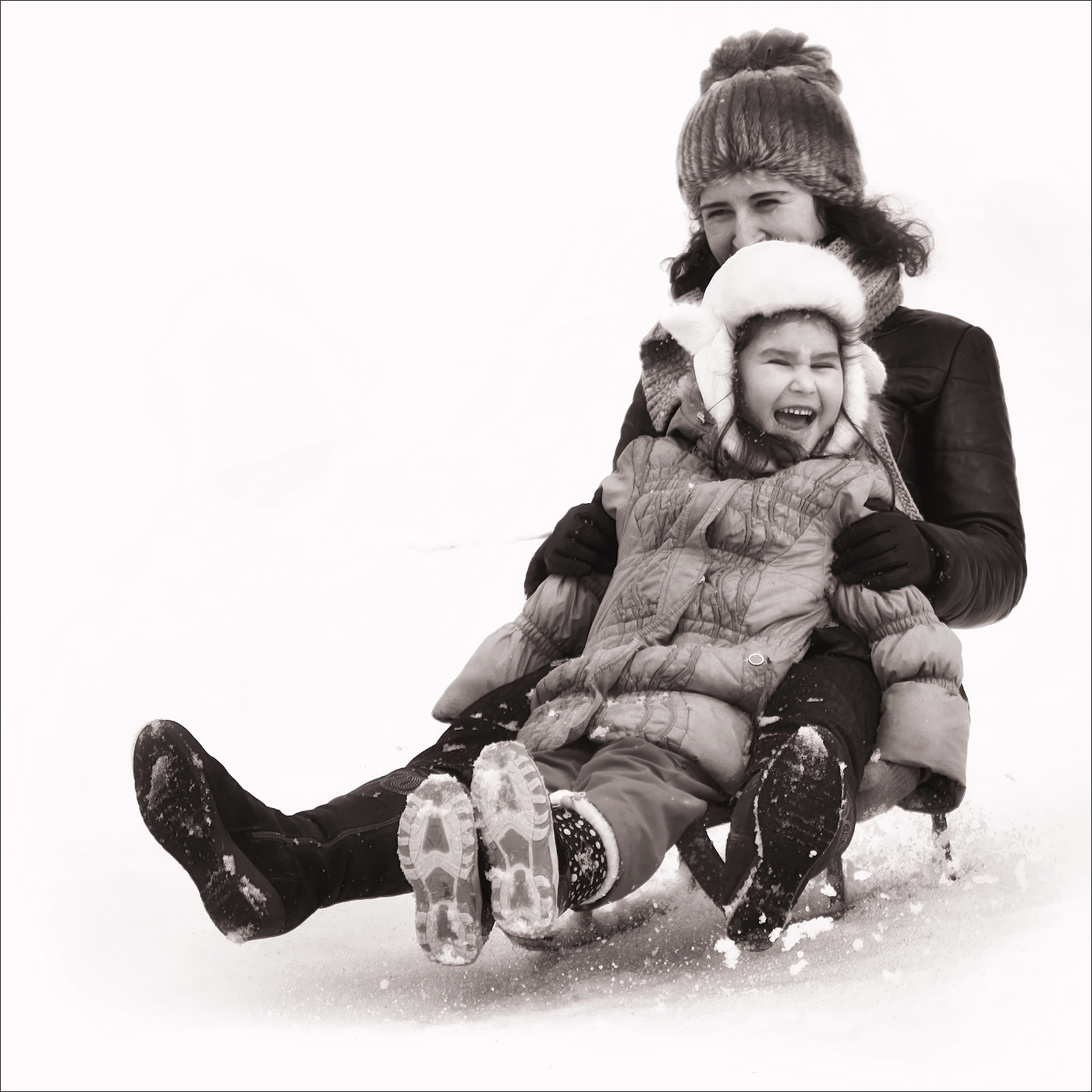 С мамой веселее...