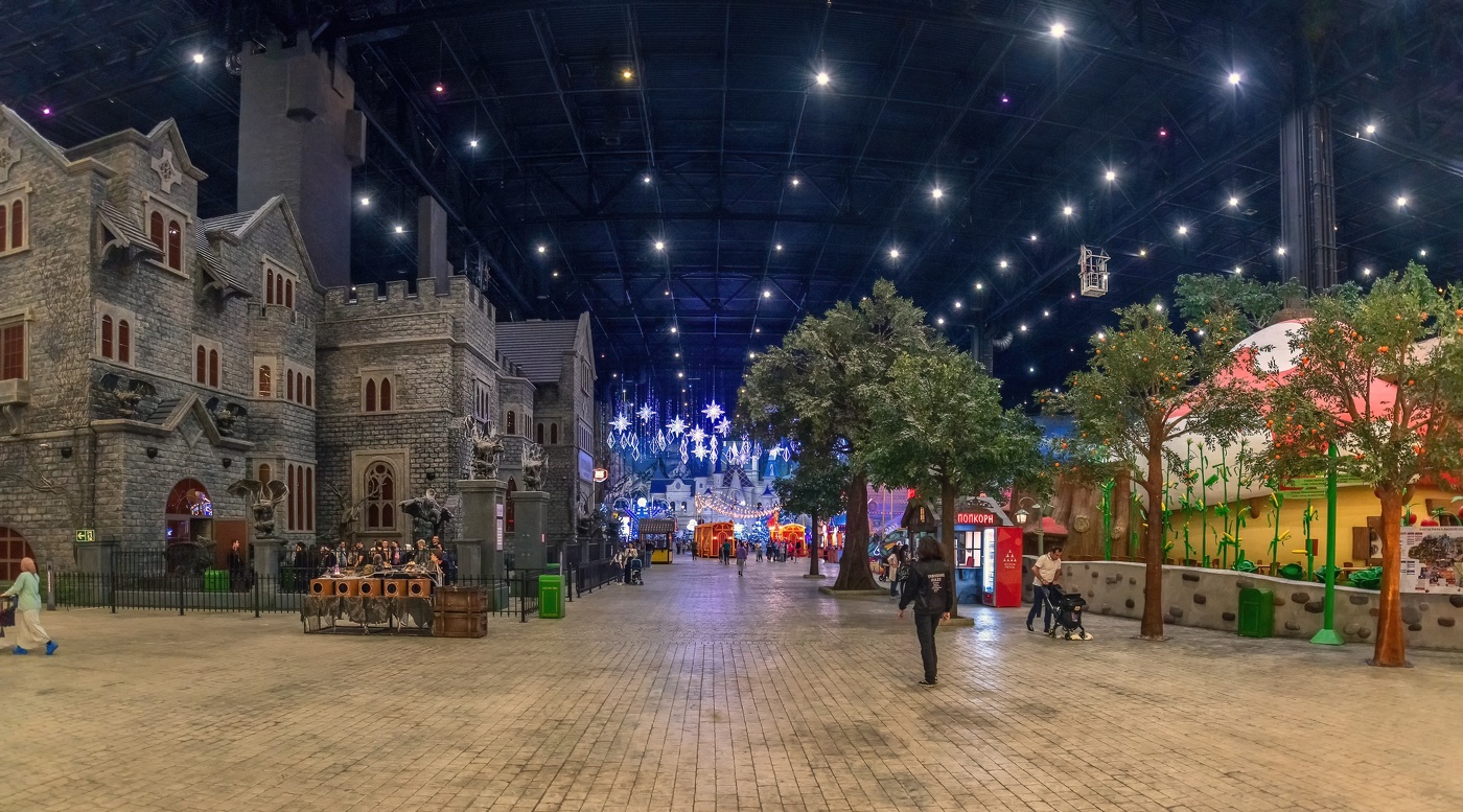 В Тематическом парке развлечений