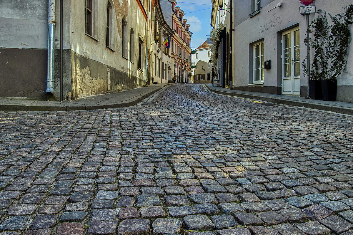 Улочка в Вильнюсе