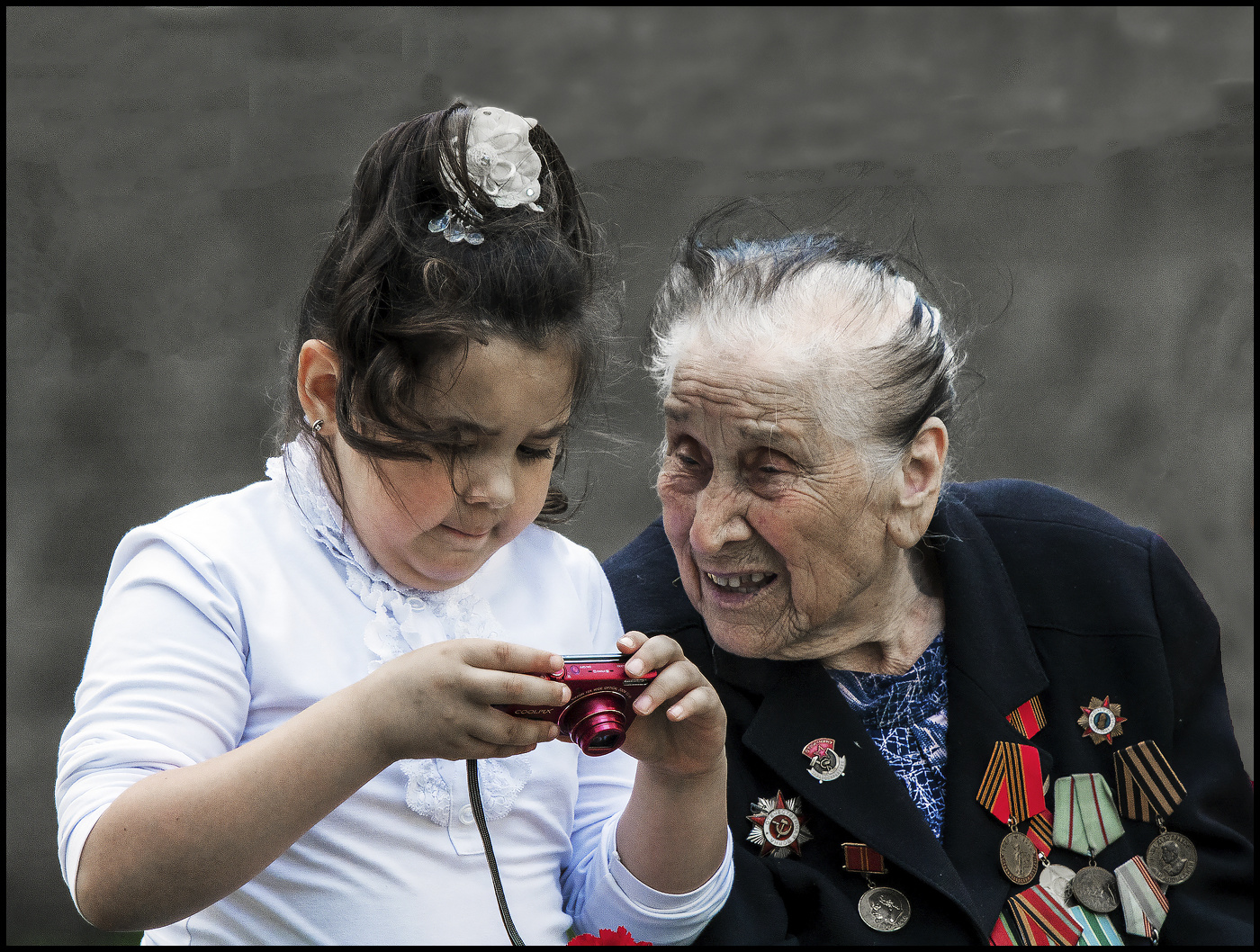 Смотри,бабуля