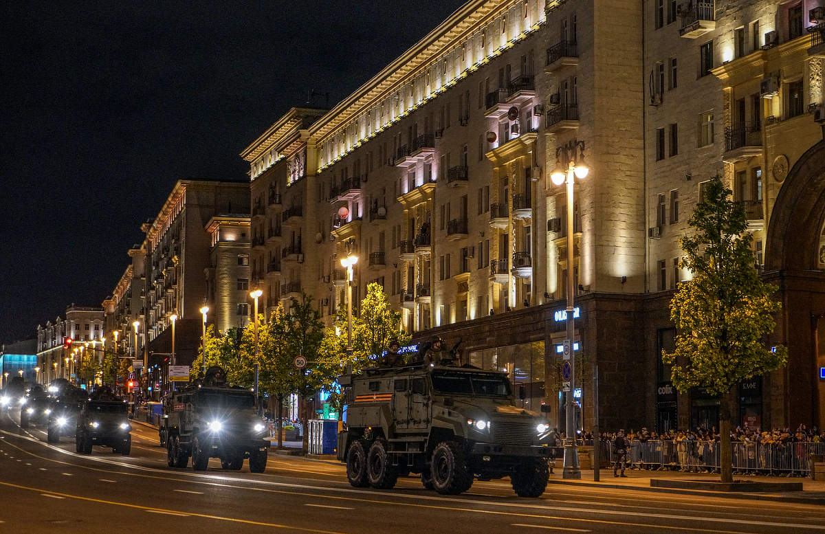 репетиция парада