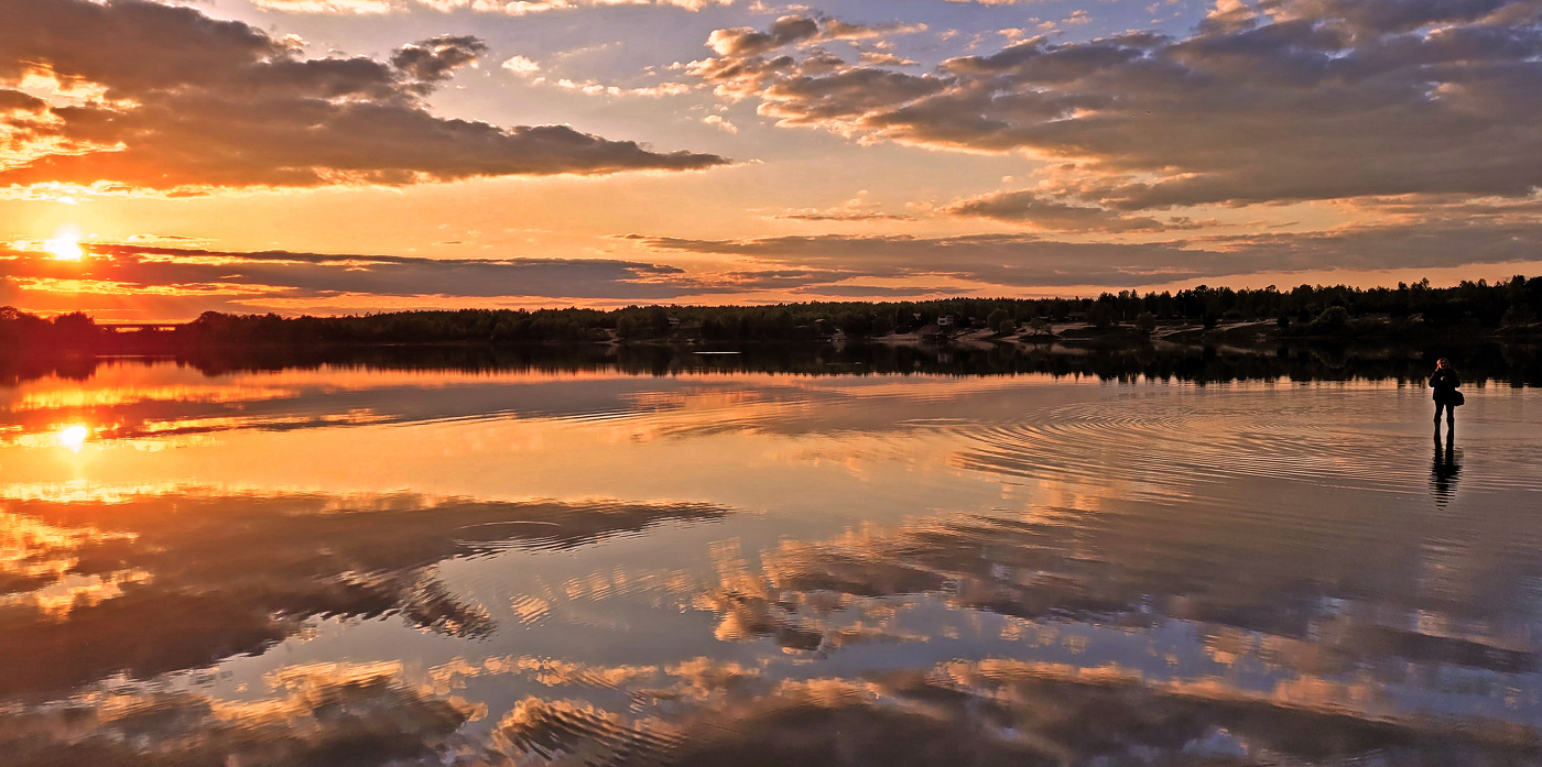 Вечерний закат 9 МАЯ.