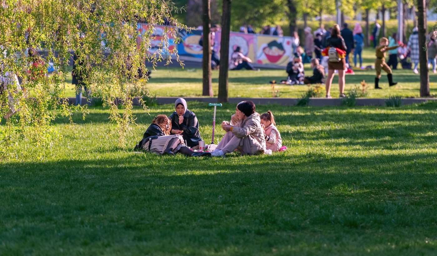 В праздники