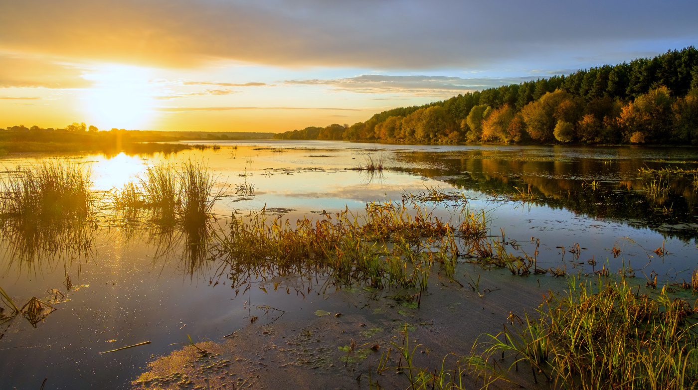 Озеро Исток. Рассвет.