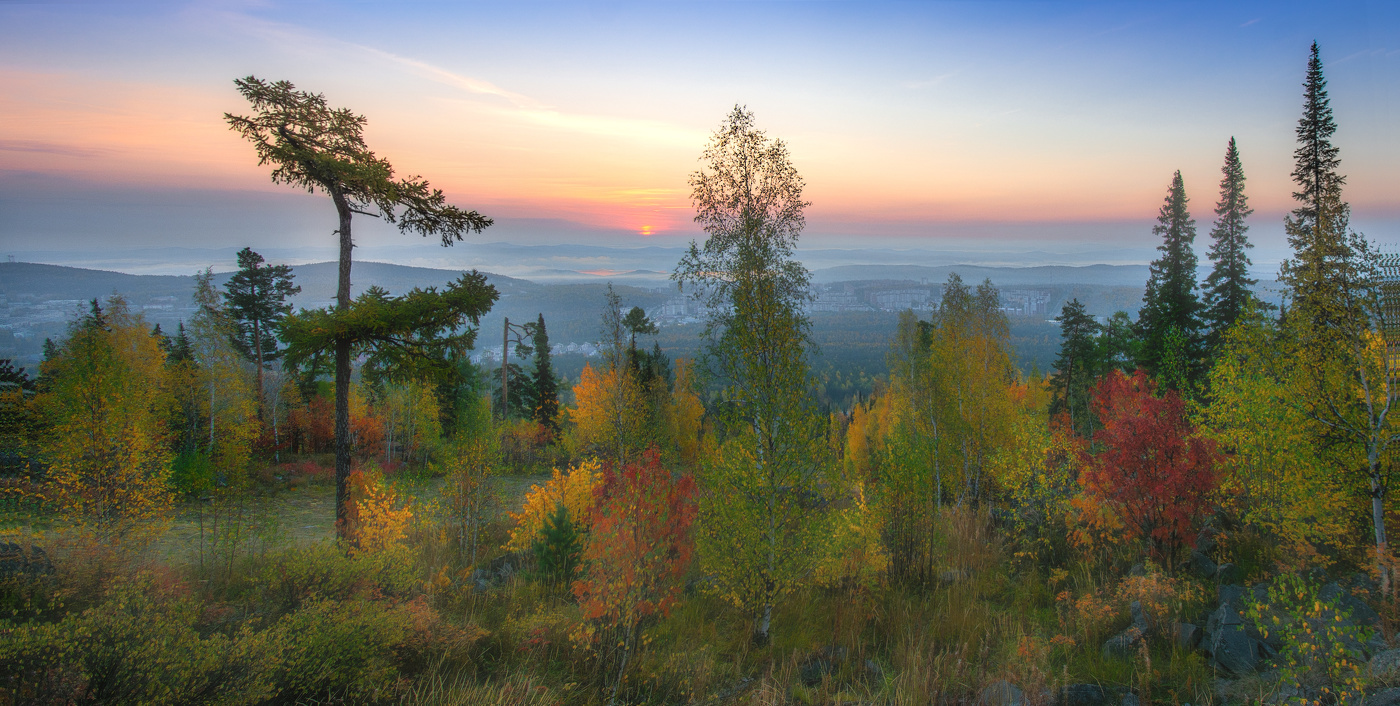 Панорама рассвета