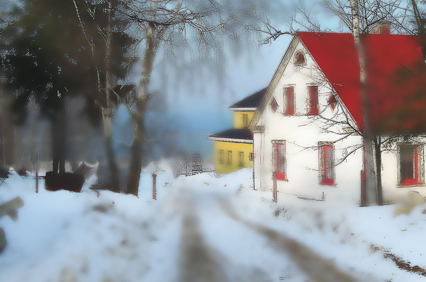 домики у моря