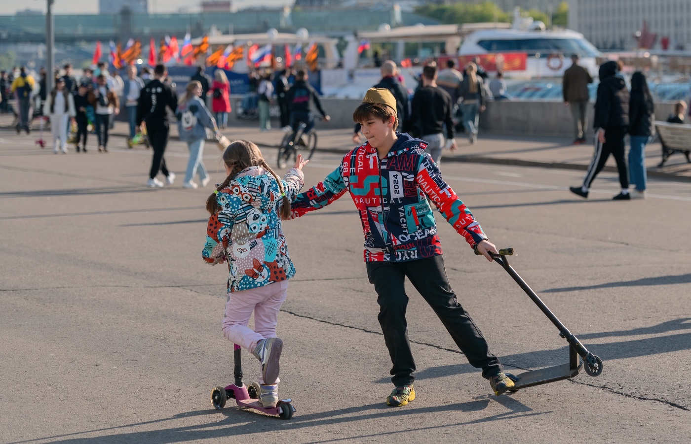 В праздники