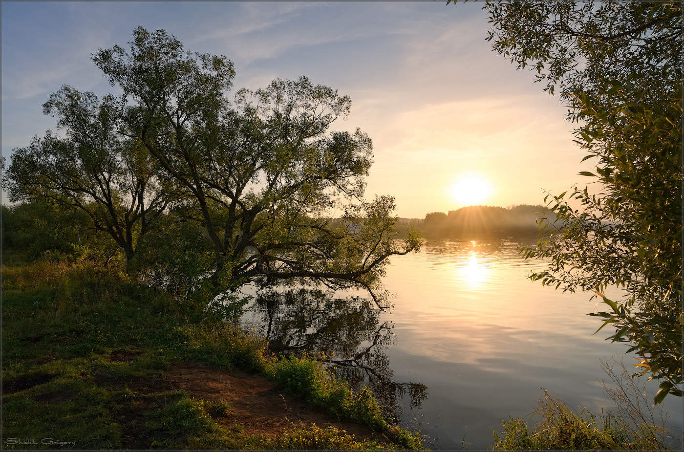 Горячий закат