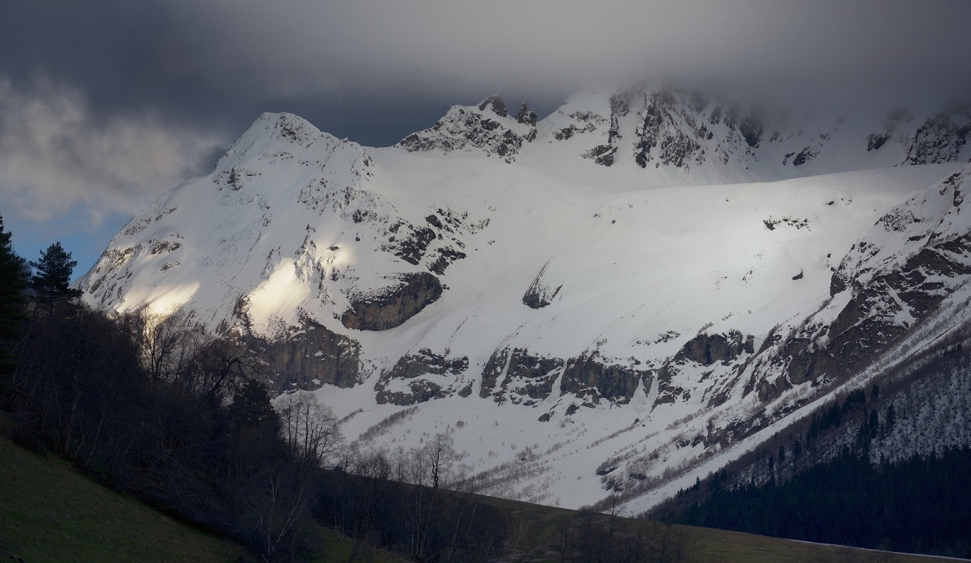 Вечер в горах