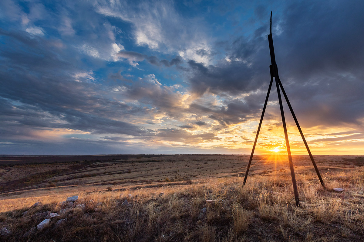 Закат на горе Пирамидальной