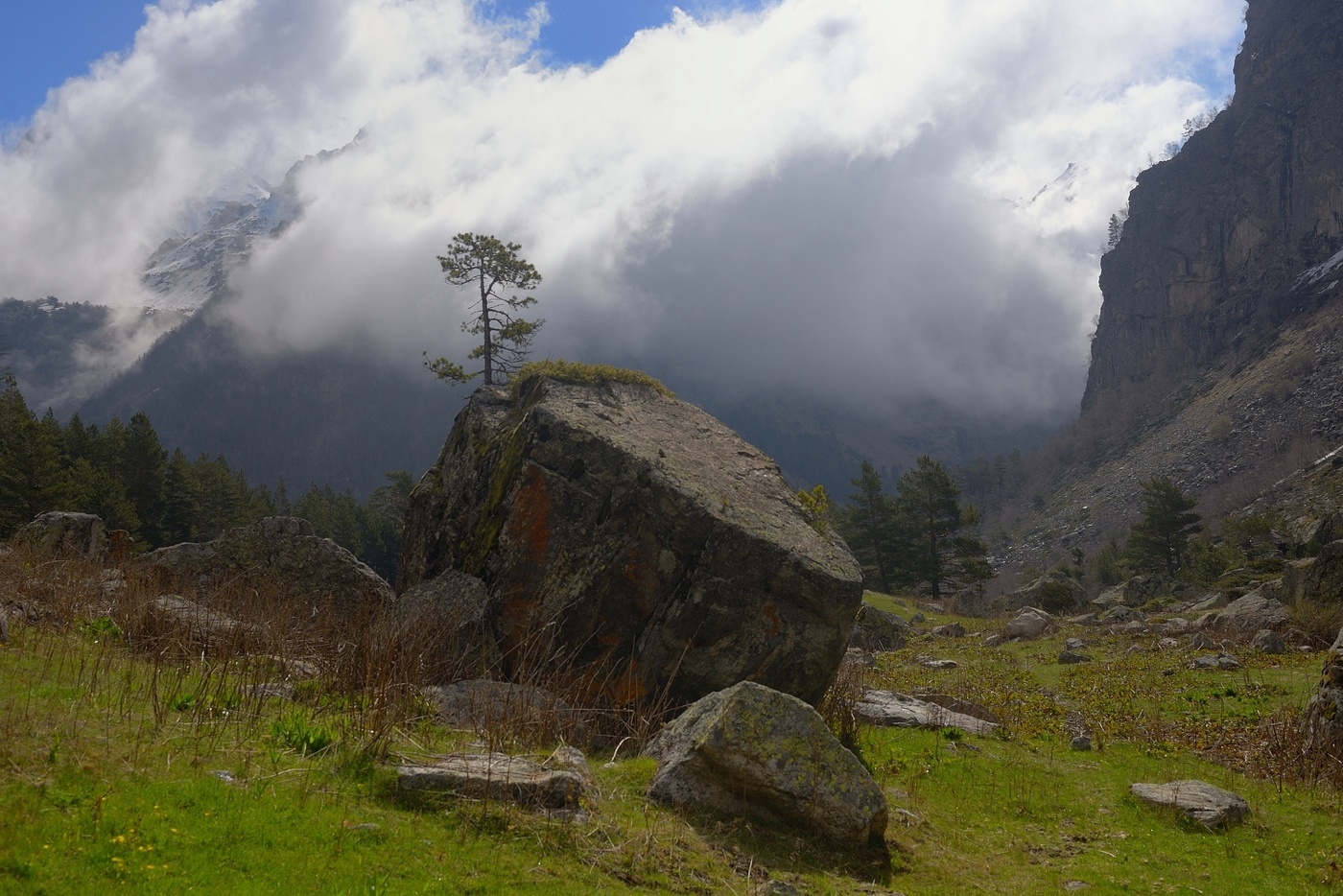 Вечер в горах