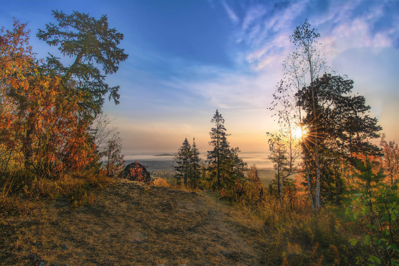 Утренний пейзаж