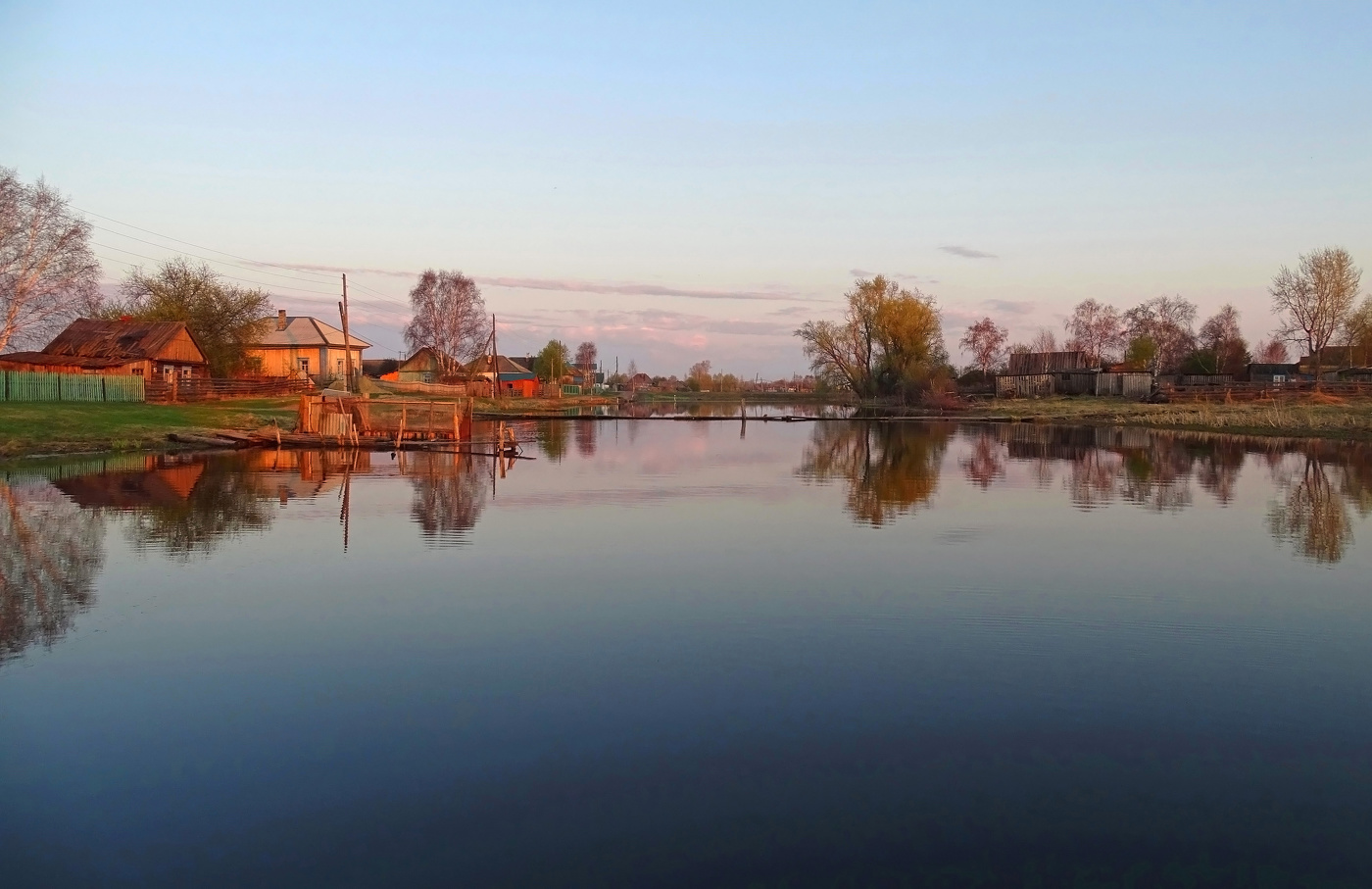 Весенний сельский вечер
