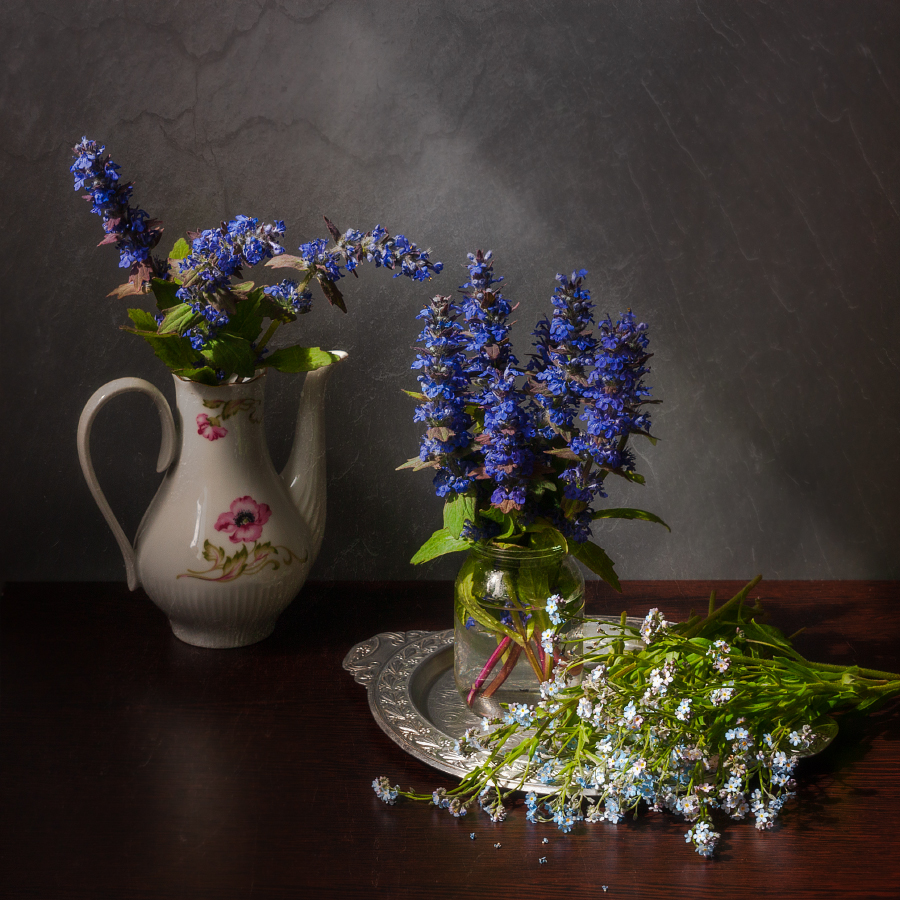 С мятой и незабудками