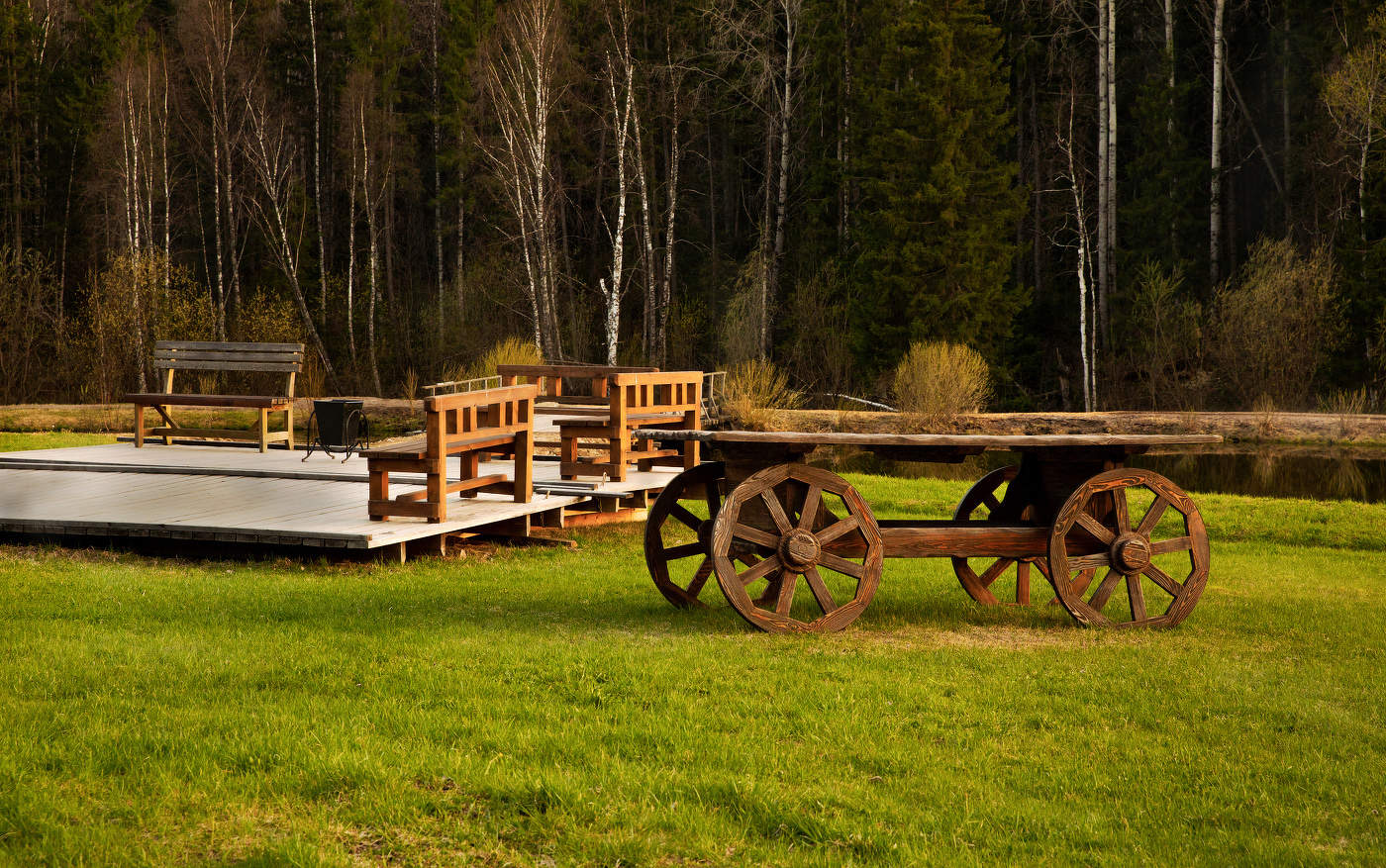 Весна в Алемасова.