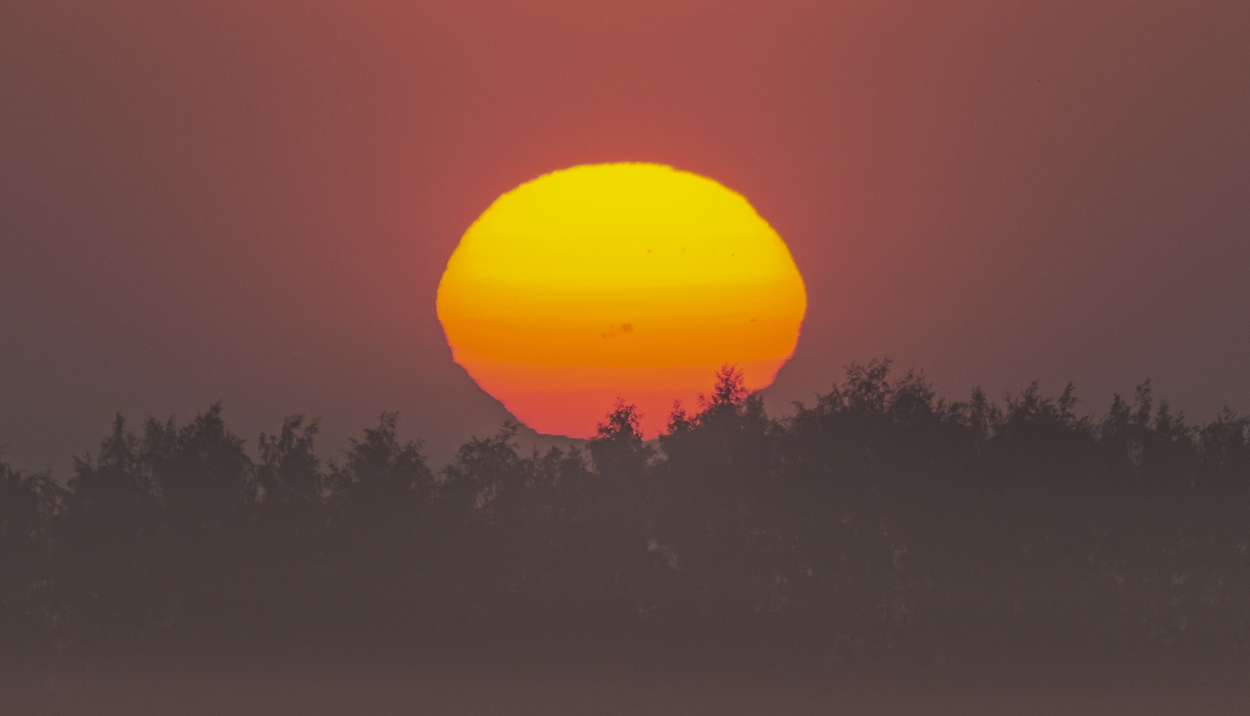 солнышко с пятнышками