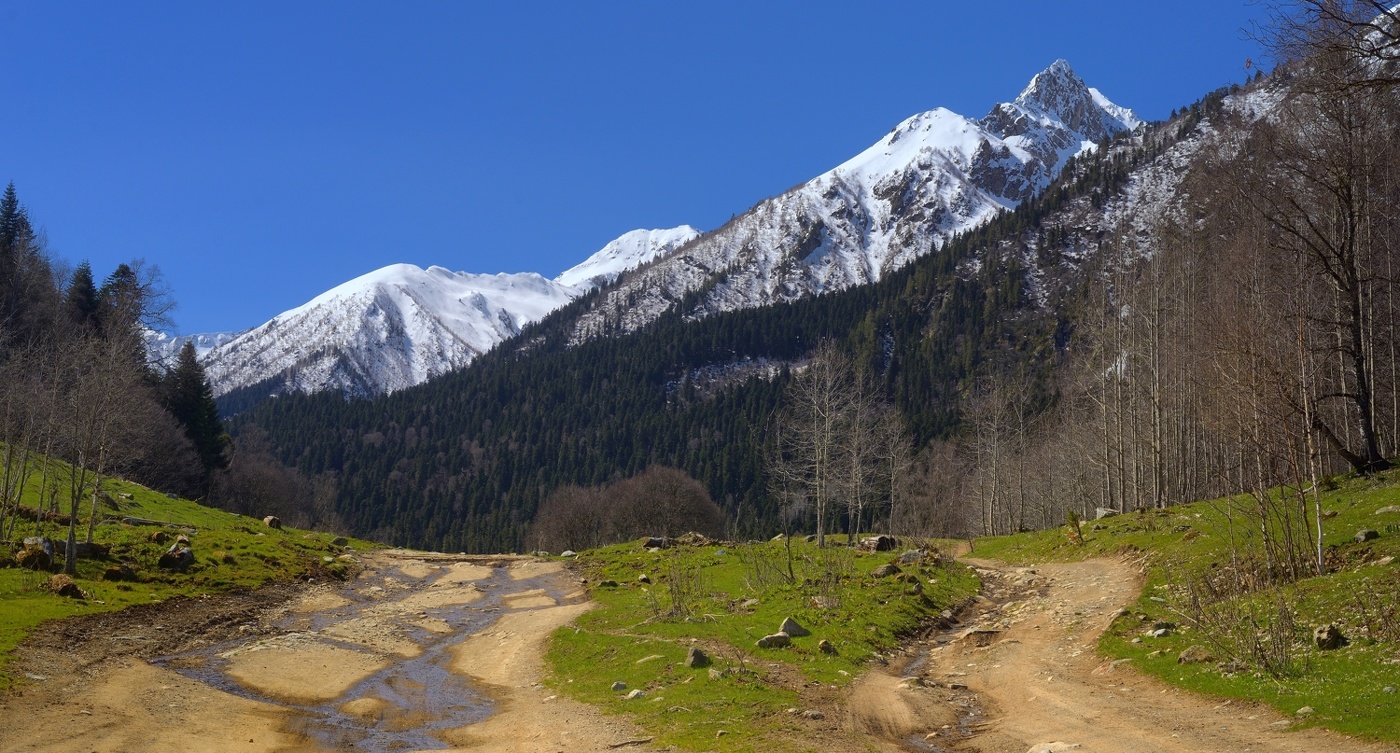 Весна в горах