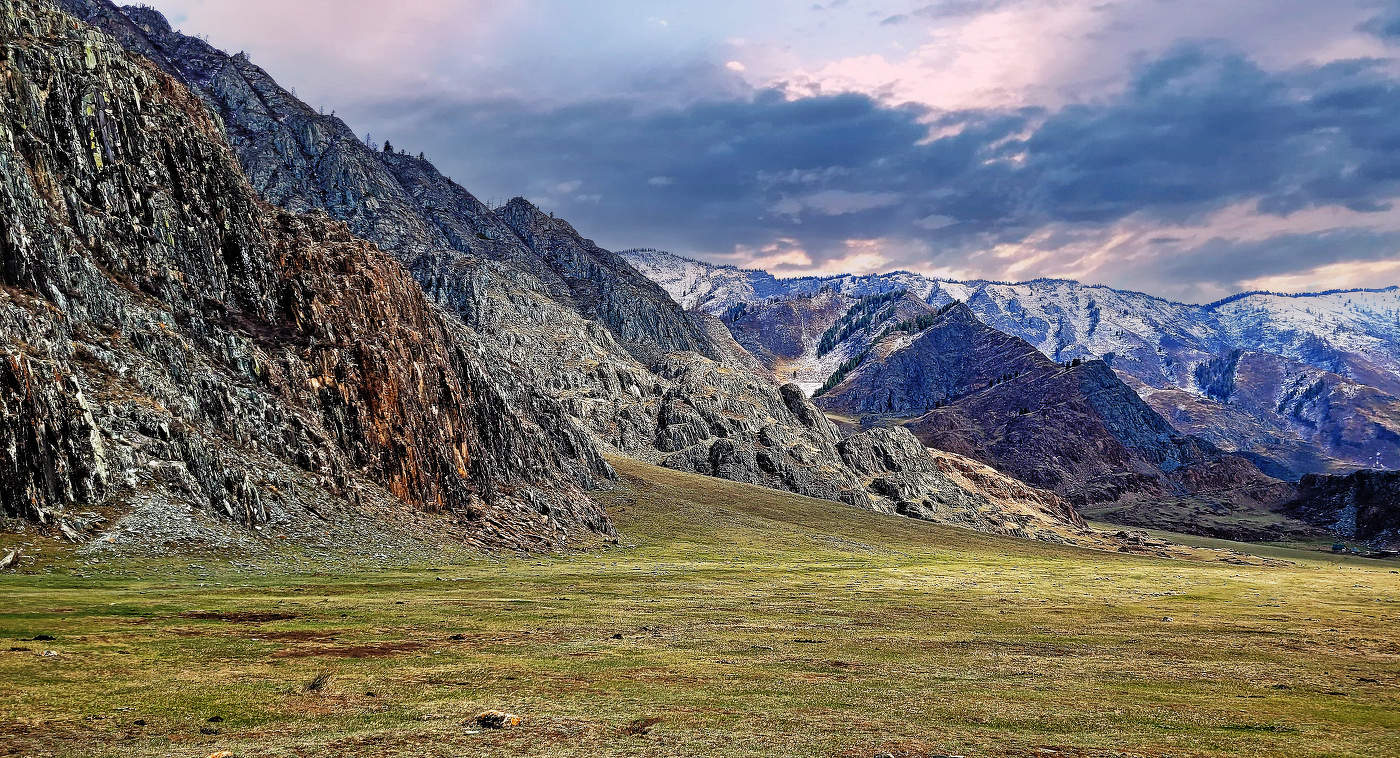 Великолепие гор Алтая.