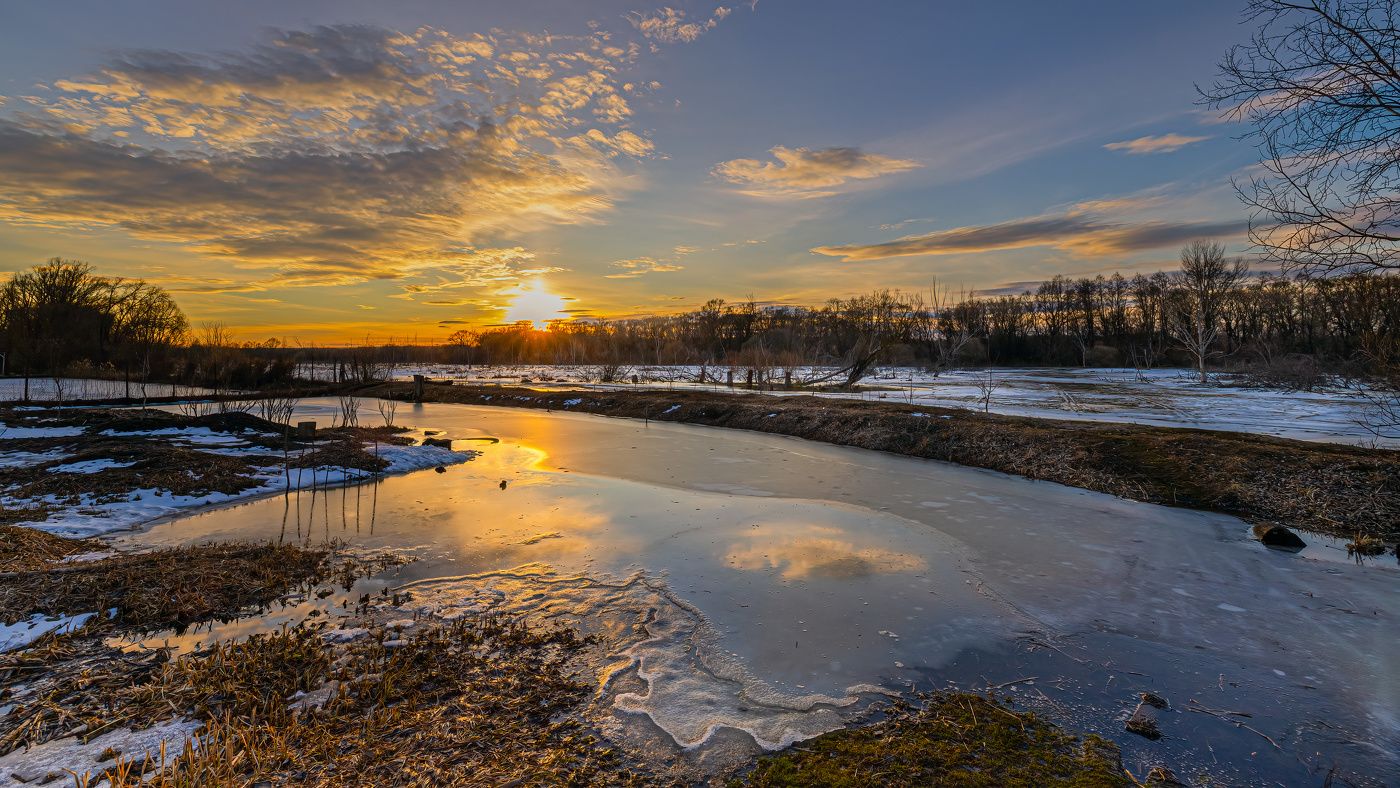 Весенний закат