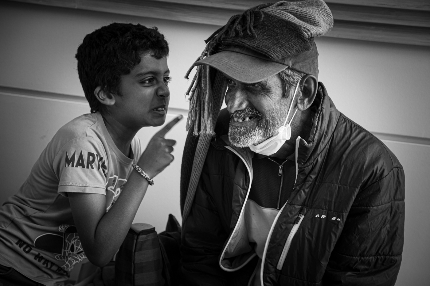 Дедушка и внук