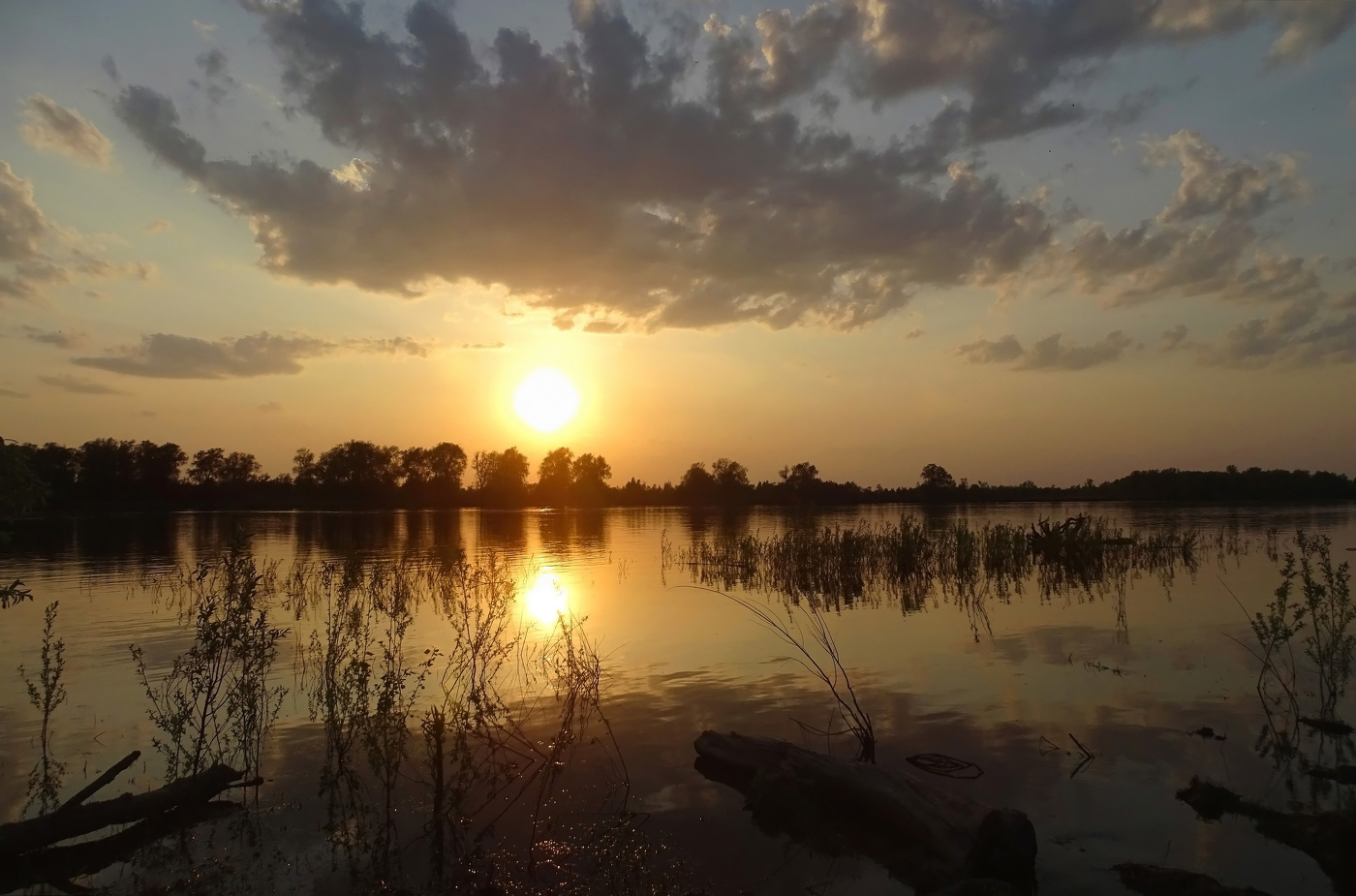 Обский закат