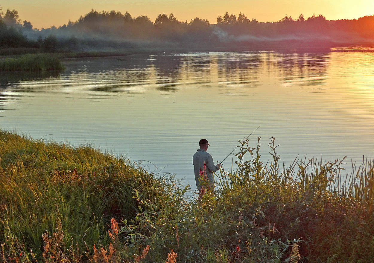 Рыбалка на вечерней зорьке