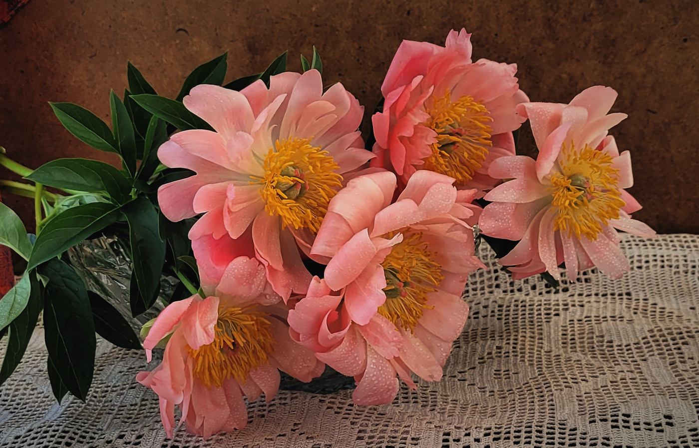 Вот такие пионы.