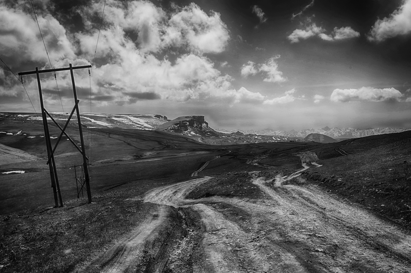 Дороги горной степи