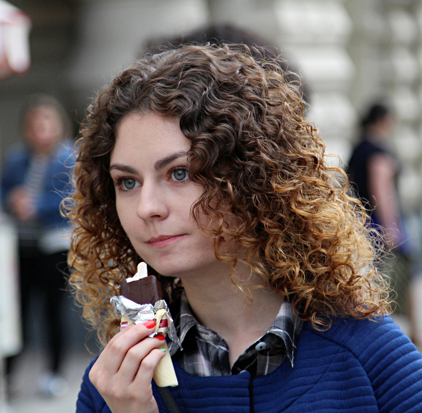 Уличный портрет