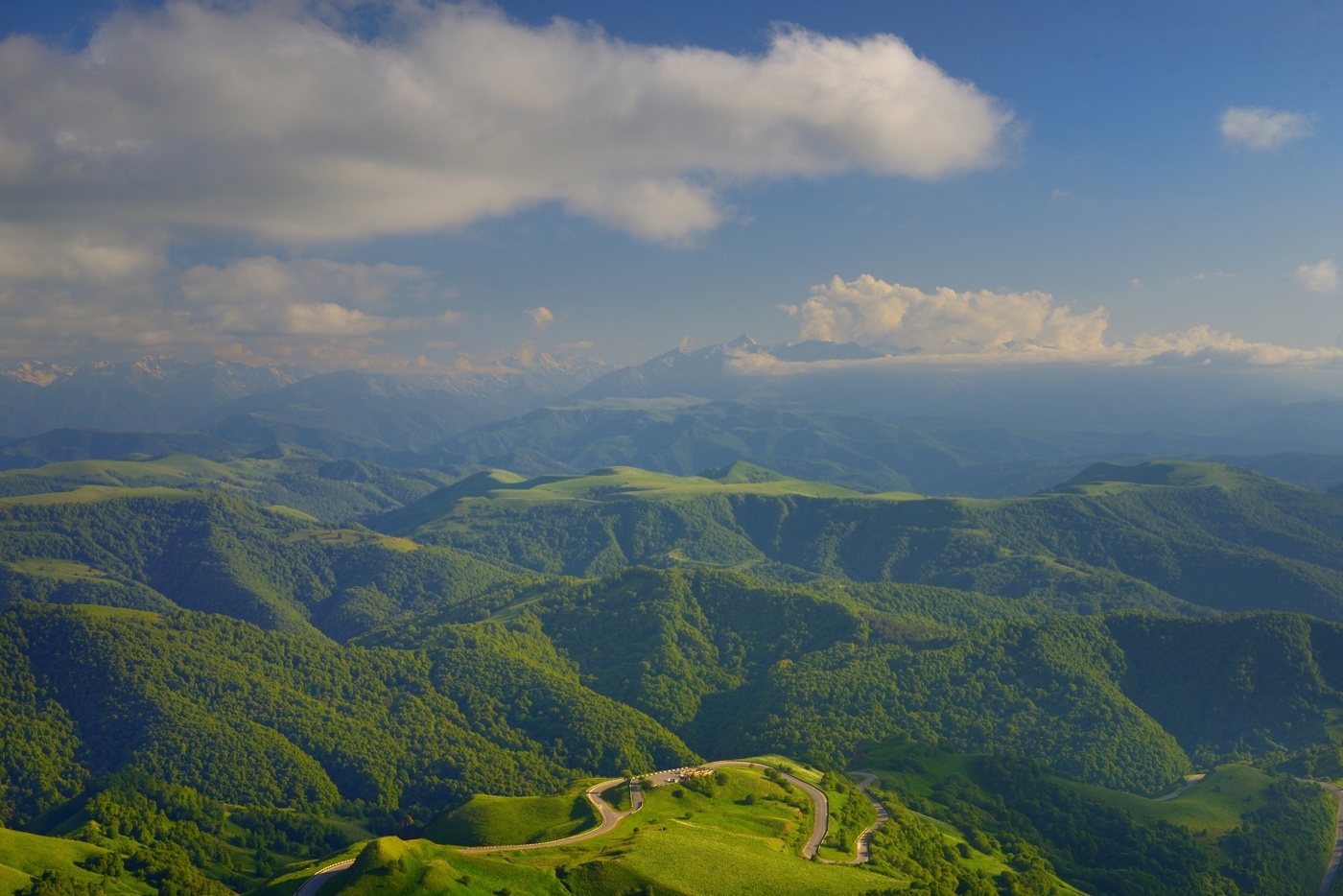 Вечер в горах