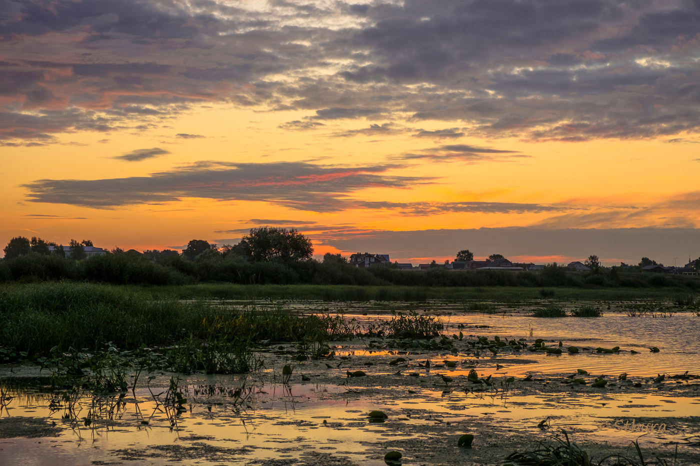 Перед восходом.
